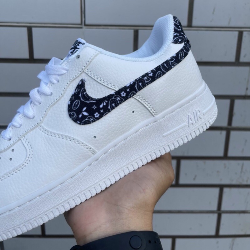 Giày af1 Paisley vạch đen nam nữ