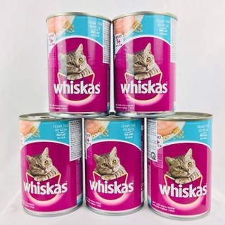 Pate mèo lon whiskas 400g thức ăn dinh dưỡng cho mèo