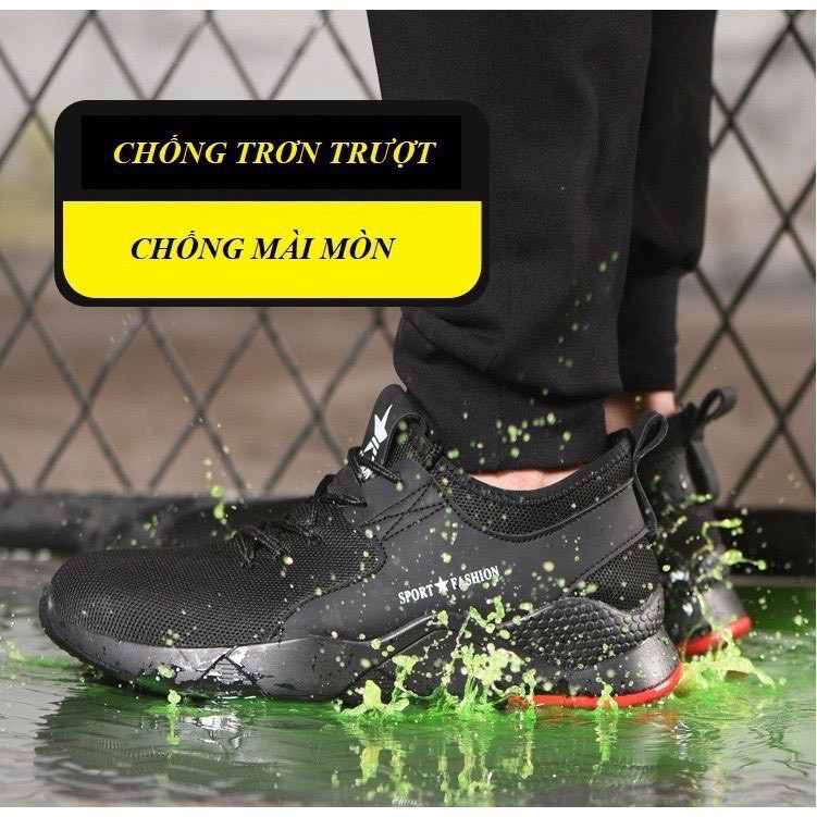 Giày Bảo Hộ Lao Động , Giày Bảo Hộ Chống Trơn Trượt, Chống Đinh Giẫm Giày | BigBuy360 - bigbuy360.vn