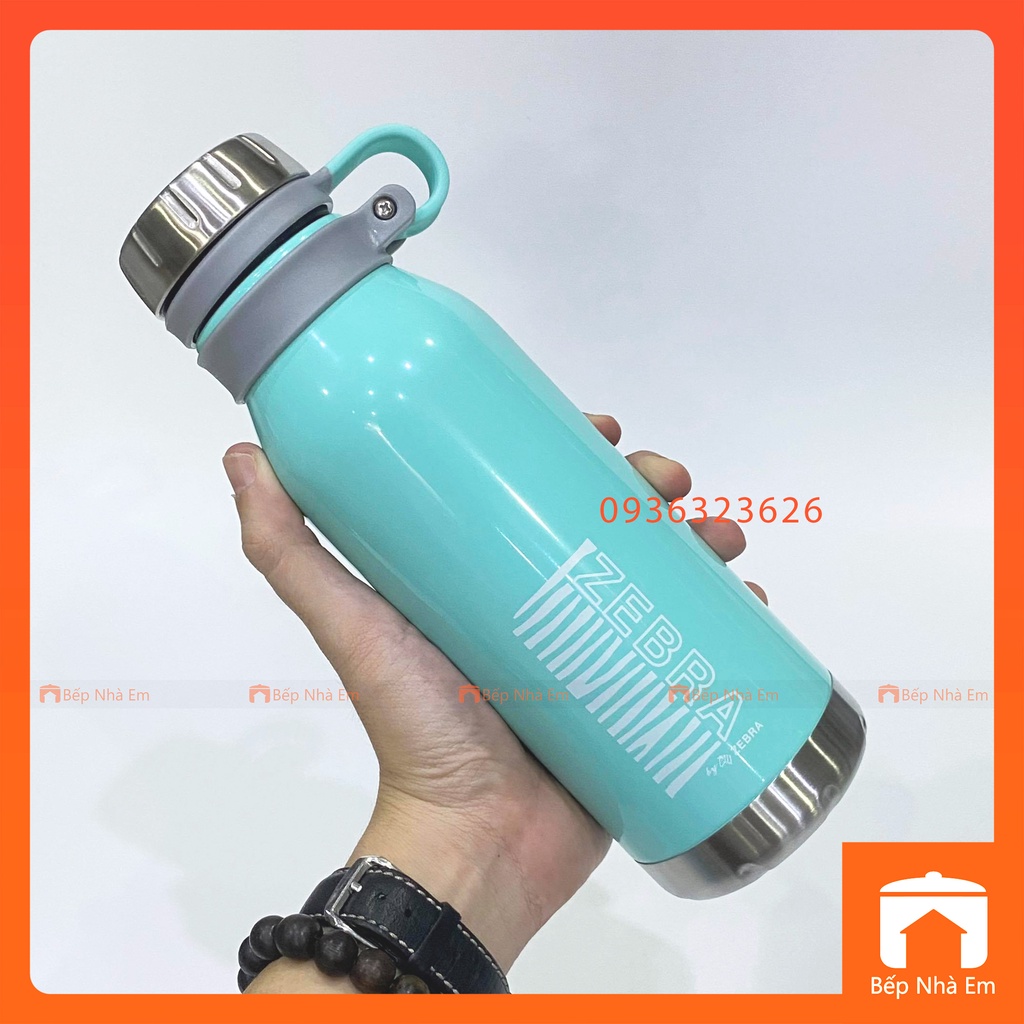 Bình Giữ Nhiệt ZEBRA Wisdom 0.5L_0.75L_1L (Inox 304) - 112635_112636_112637. Nhập Khẩu Thái Lan