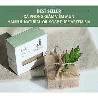 Xà phòng rửa mặt Hanyul Natural Oil Soap