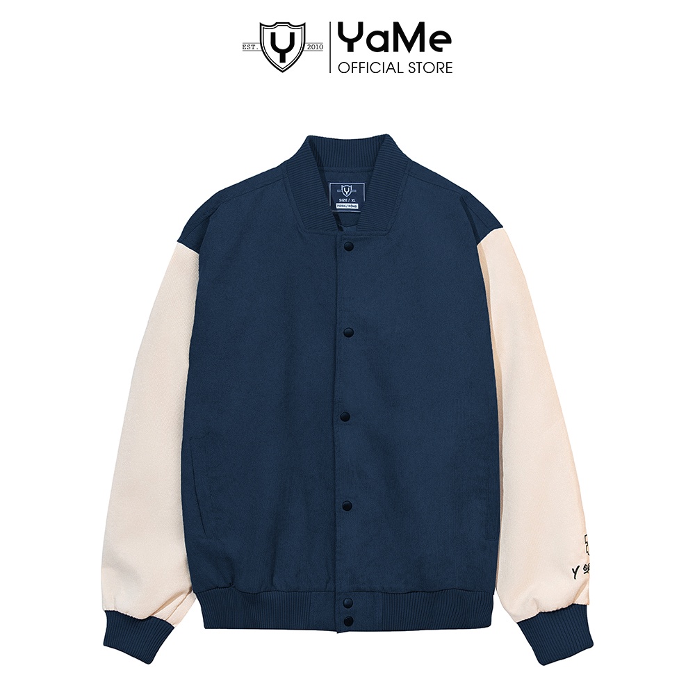 Áo Khoác Varsity Nam Nữ Đơn Giản Nguyên Bản Y2010 Ver45 20853 |YaMe|