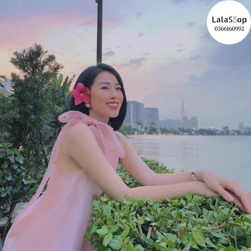 SET ÁO CỔ YẾM CỘT NƠ & QUẦN ĐÙI | BigBuy360 - bigbuy360.vn