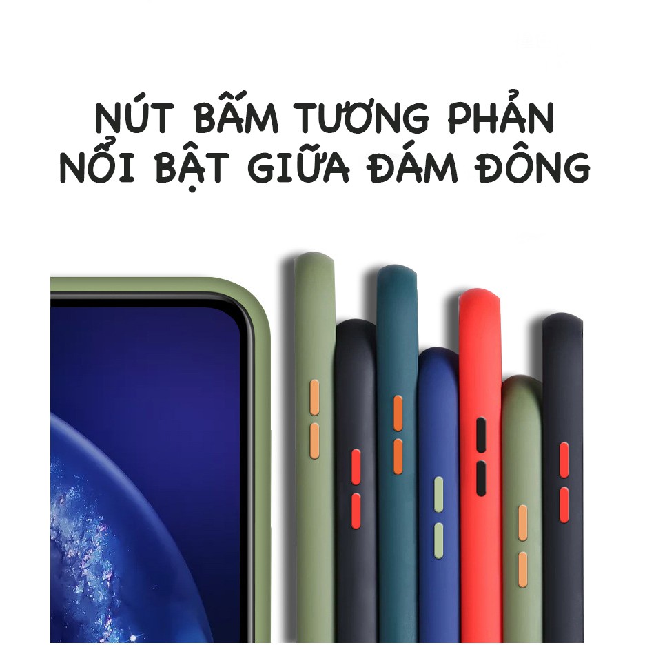 Ốp lưng Oppo Reno6/Reno6z/Reno5/Reno4/Reno3/Reno2 - nhựa nhám PC chống bẩn