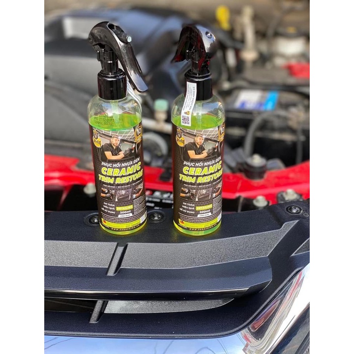 Sprayking Ceramic Trim Restore chai xịt làm đen bóng nhựa nhám 200ml