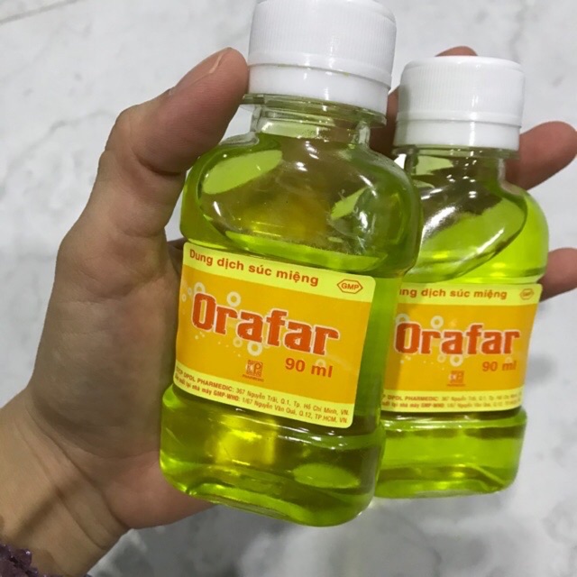 Nước súc miệng ORAFAR 60ml