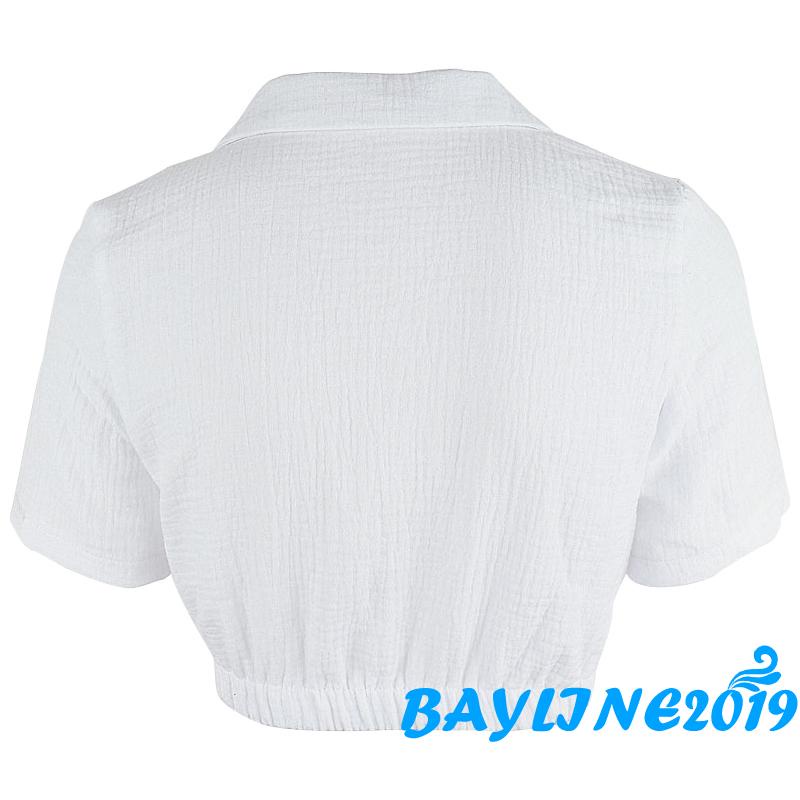 Áo croptop ôm dáng màu sắc đơn giản dành cho nữ