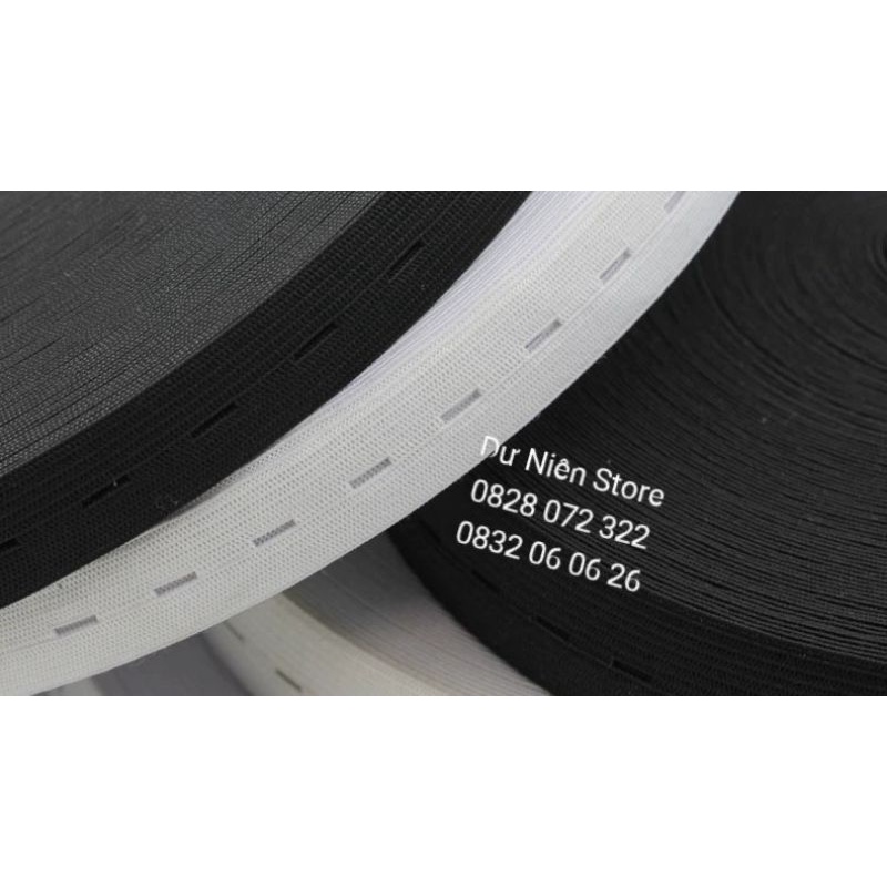 5m Thun Bản 2cm Có Lỗ May Quần Cho Em Bé, Bà Bầu.