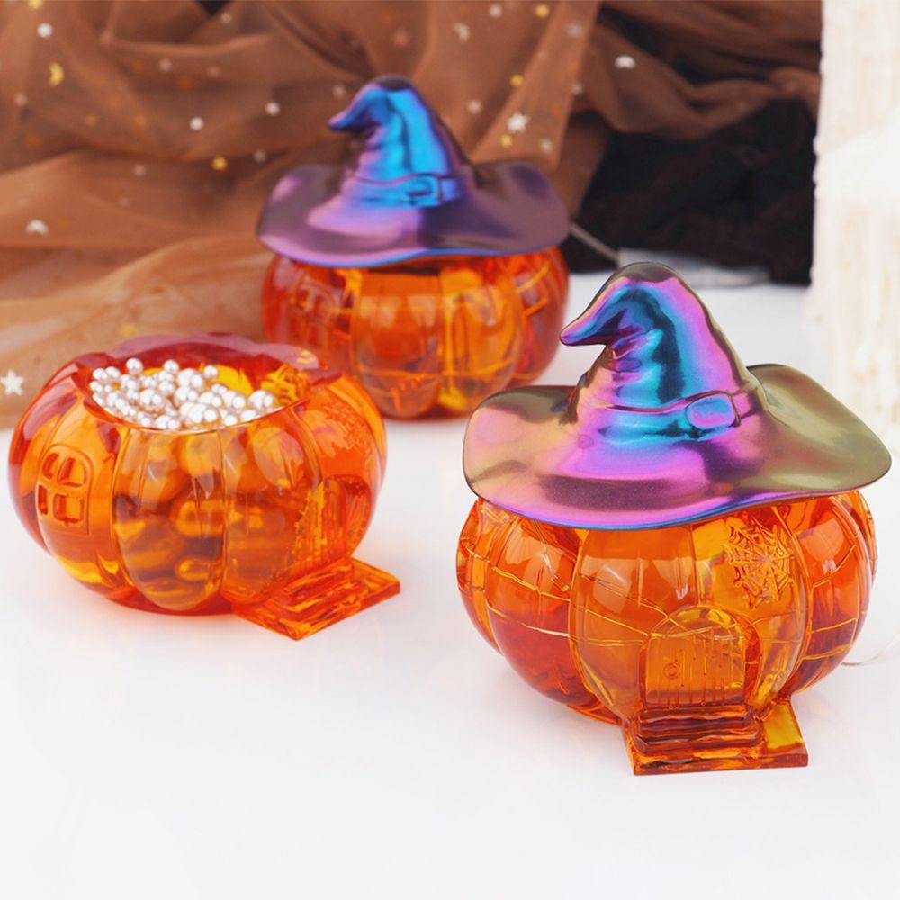 Hộp Đựng Kẹo LAKAMIER Có Đèn LED Trang Trí Halloween