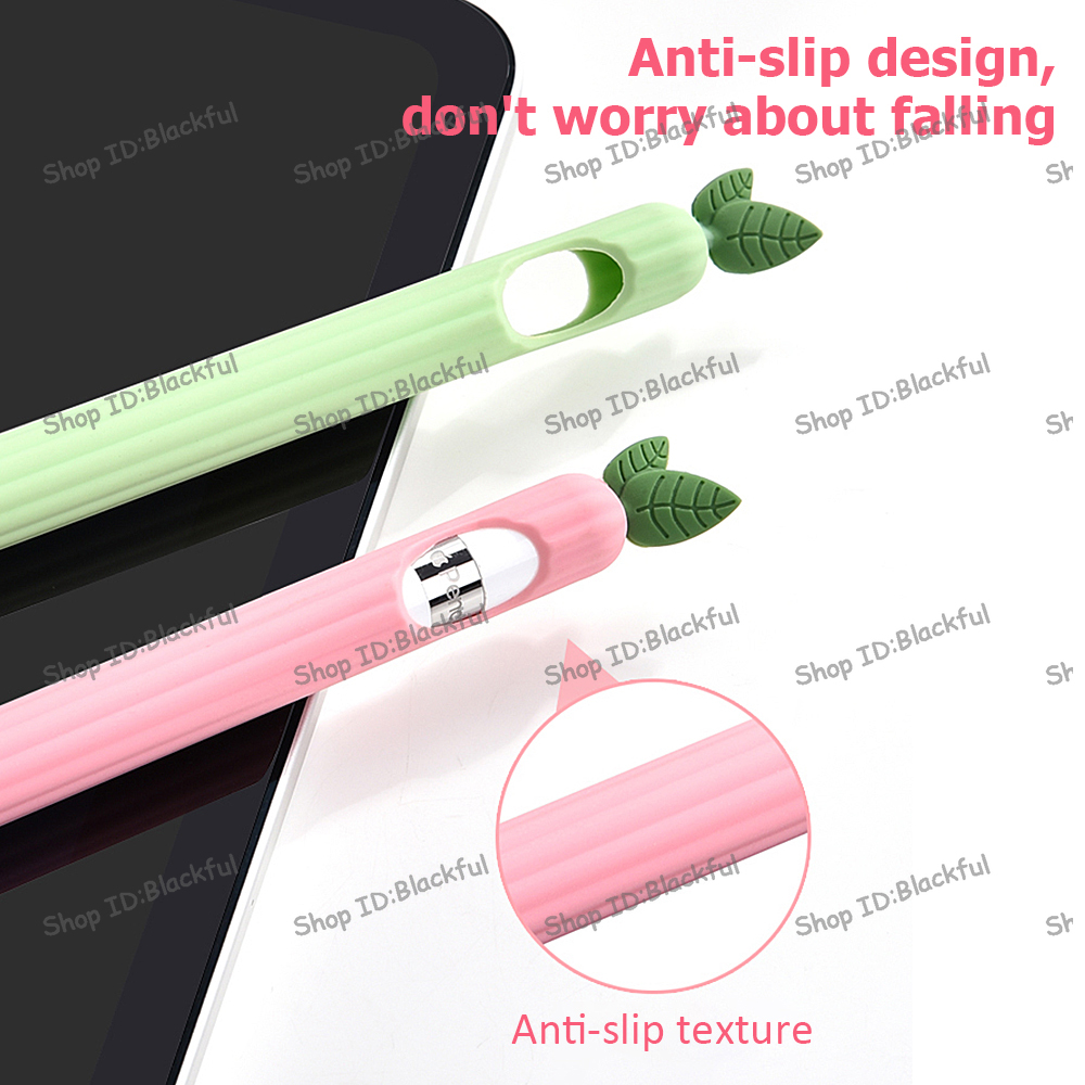 For Apple pencil 1 2 case cover Universal Colorful for IPad Pencil case Non-slip protection silicone For apple pencil 2 1 Sleeve