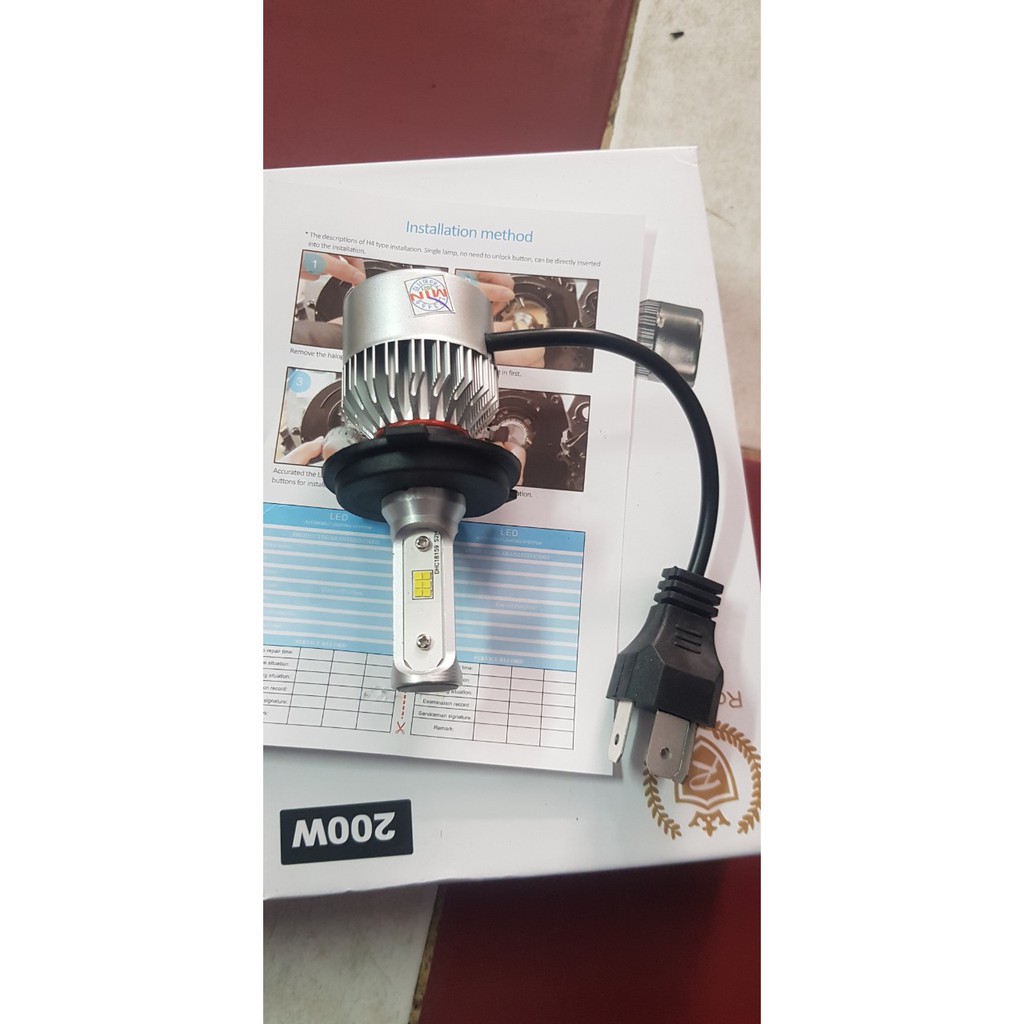 ĐÈN LED 3 MẶT SIÊU SÁNG 3 CHẤU GẮN SIRIUS - NOUVO - WAVE RS