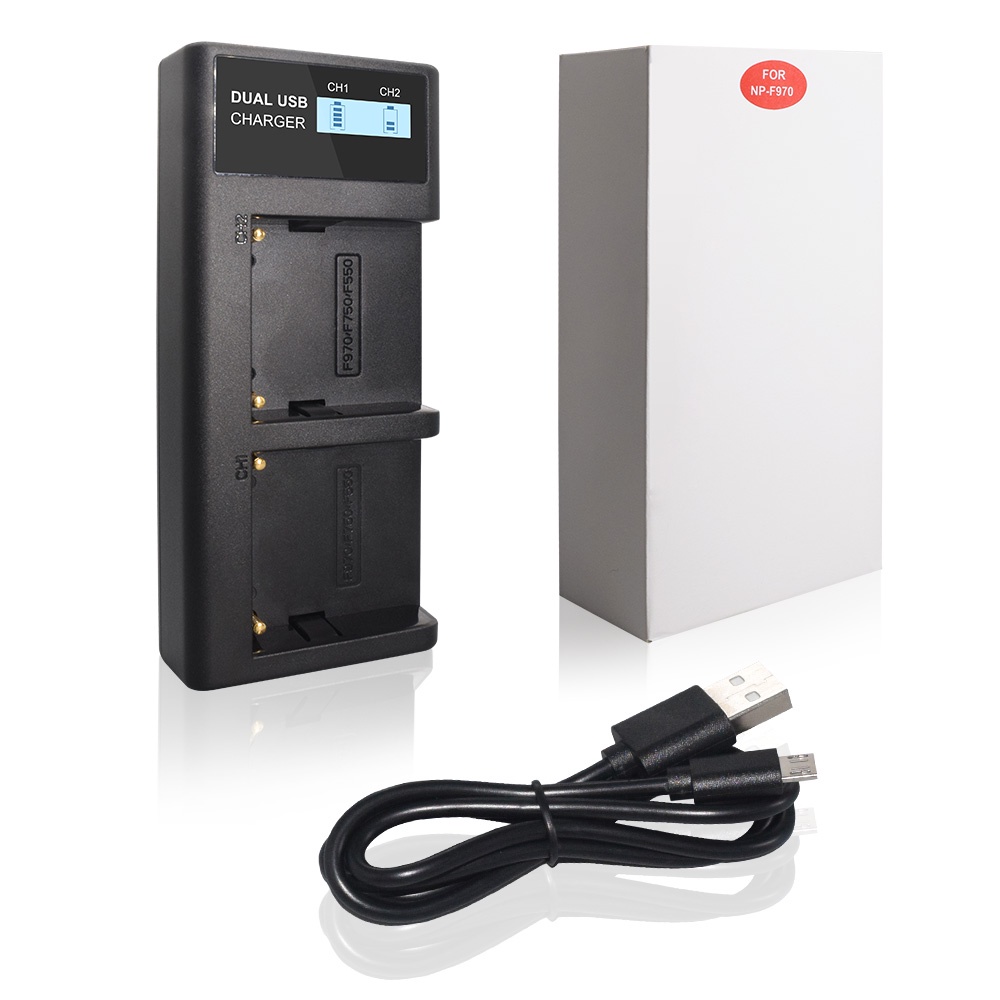 Bộ Sạc Pin NP-F960 NP-F960 NP-F970 NP F970 NP F960 Cho Máy Quay Phim Sony NP-F550 F770 F750 F960 F970