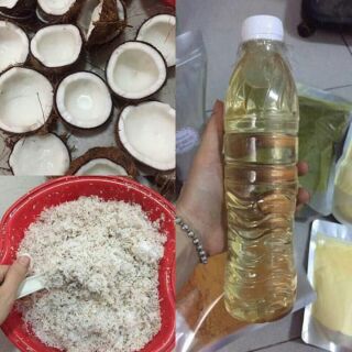 dầu dừa hanmade
