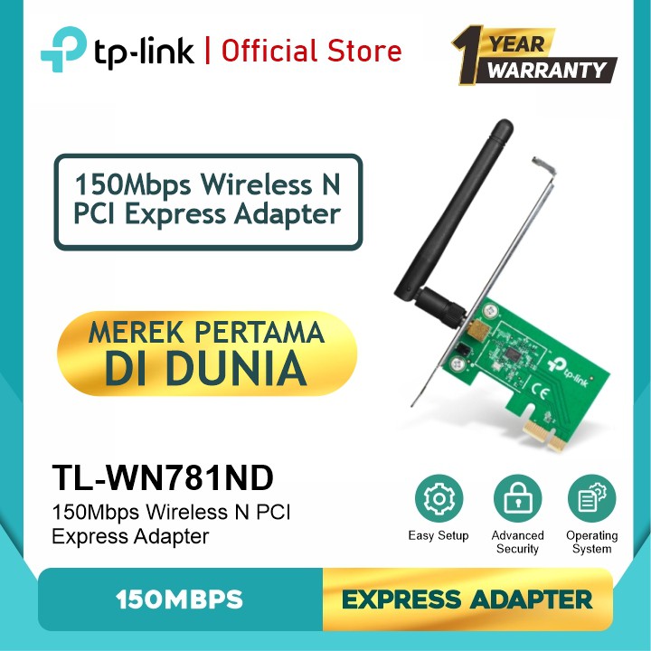 Thiết bị chuyển đổi không dây Tp-Link TL-WN781ND 150Mbps WN781ND 781ND