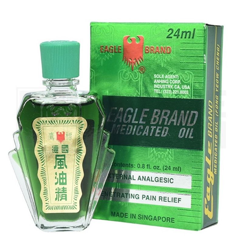 Dầu Gió Xanh 24ml - Chai Dẹt