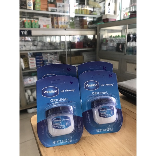 ✅ Sáp Dưỡng Môi Vaseline 7g Phòng Khô Môi, Môi Nứt Nẻ