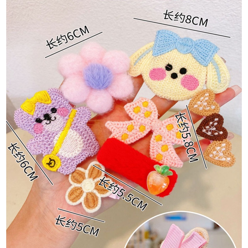 Set 10 Kẹp Tóc Xinh Xắn Dành Cho Nữ