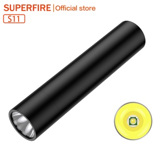 Đèn Pin LED Supfire S11 Nhỏ Gọn Chống Thấm Nước Tiện Dụng Khi Đi Ngoài Trời 350LM/850LM