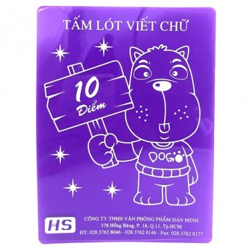 Tấm Lót Viết Chữ Hanson màu sắc ngẫu nhiên