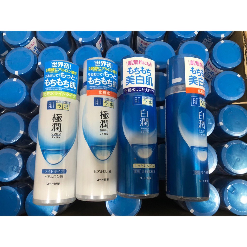 Nước hoa hồng Hada labo dòng dành cho da thường khô - dầu, làm sáng
