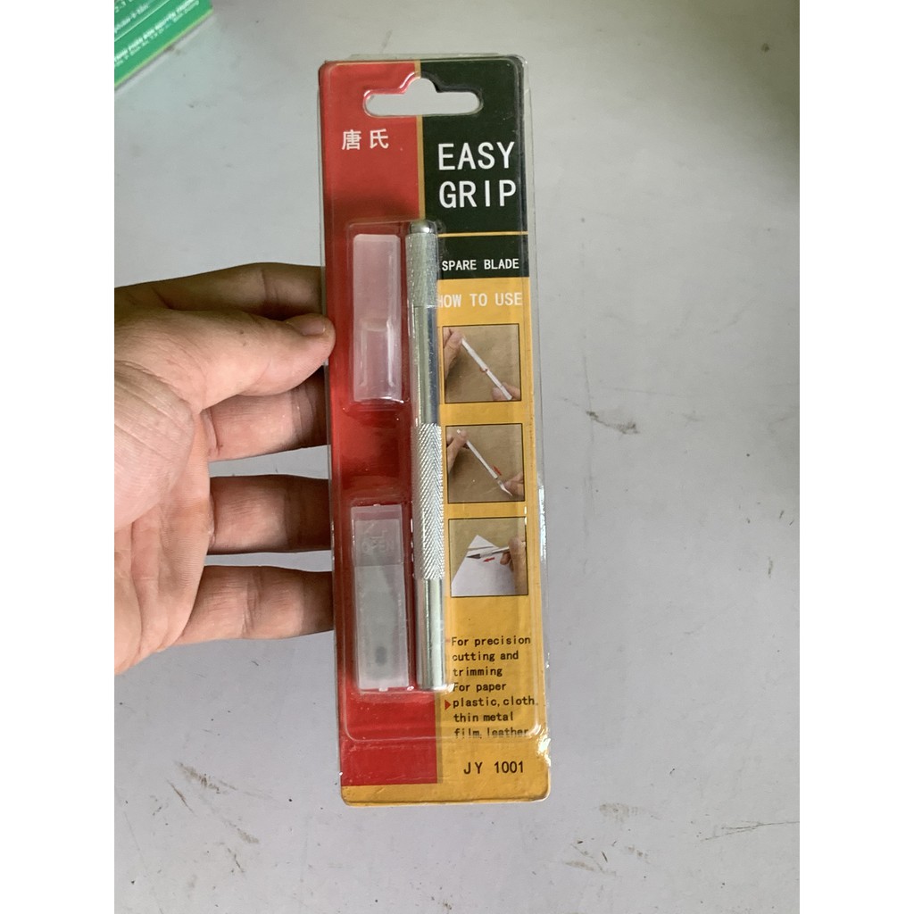 Loại tốt } Bộ dao tách, triết, ghép, tỉa cây cầm tay + hộp 9 lưỡi dao thay thế