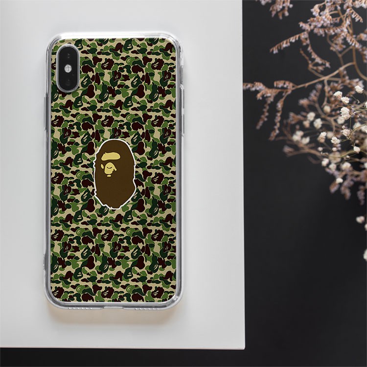 Ốp lưng logo BAPE KOOL ngầu cho Iphone 5 6 7 8 Plus 11 12 Pro Max X Xr BAPPOD00185