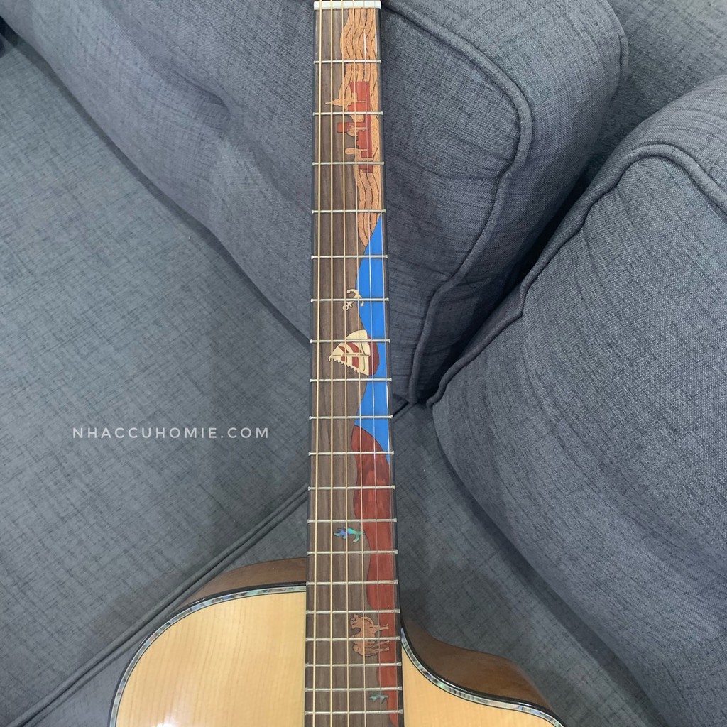 ĐÀN GUITAR ACOUSTIC TAKLA M580 MÀU GỖ