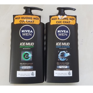 ( date 5/ 2020) dầu gội bùn khoáng Nivea Men 650ml