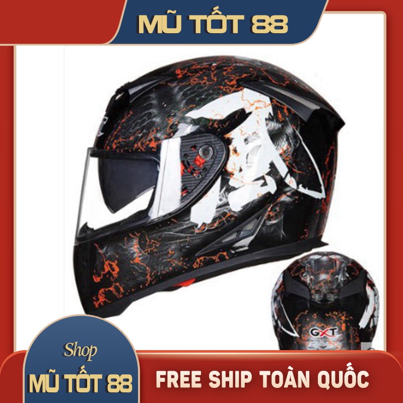 Mũ GXT fullface 358 - Mũ trùm đầu 2 kính