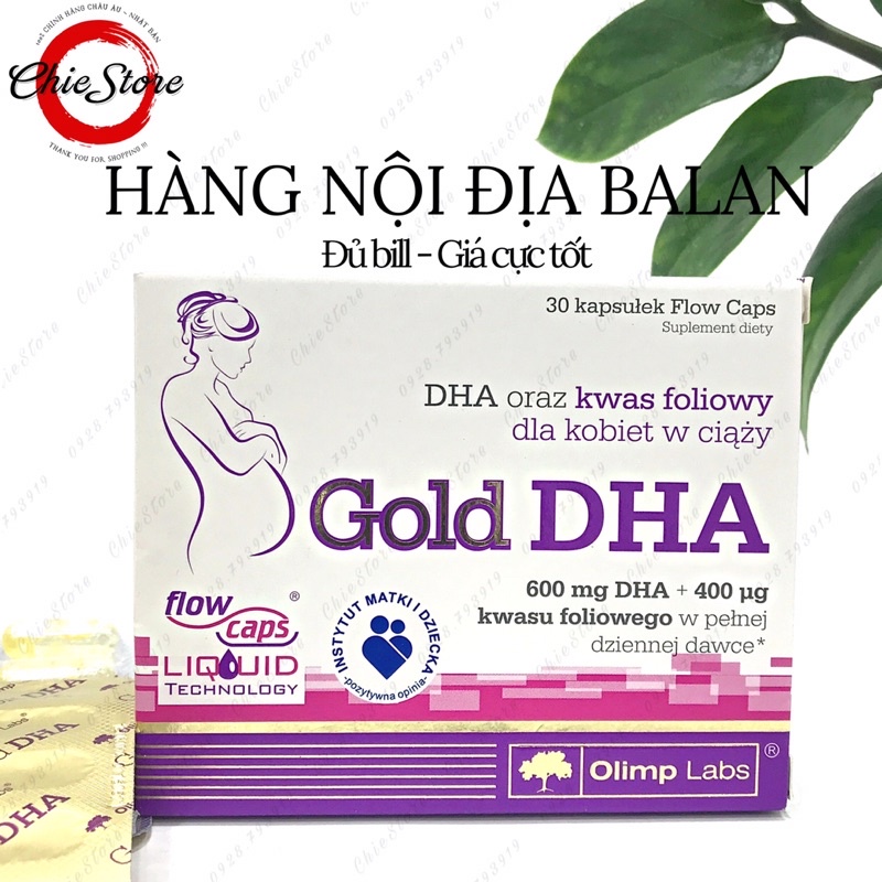 [GIÁ TỐT] Gold DHA hỗ trợ sức khoẻ bà bầu