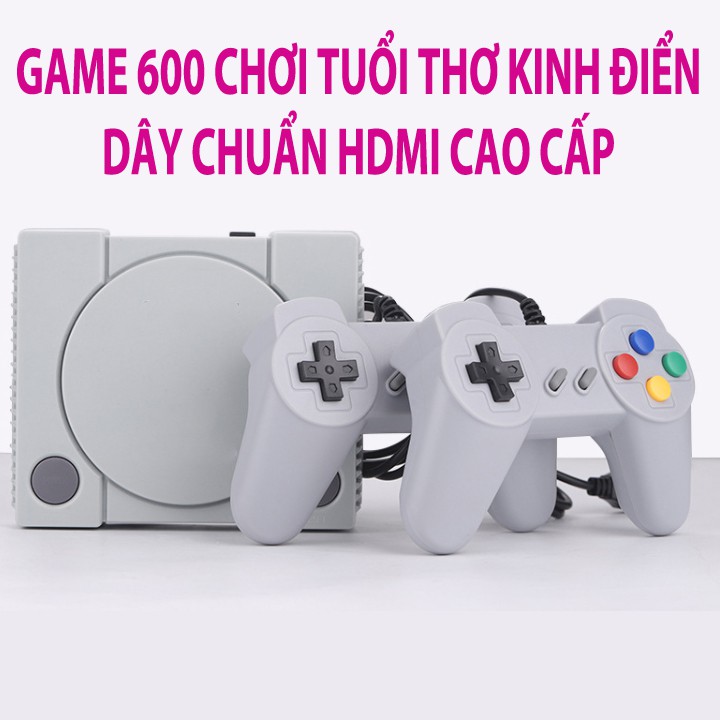 Máy Chơi Game 4 Nút Playstation HDMI 628 trò Phiên bản cao cấp nhất thế giới 2020