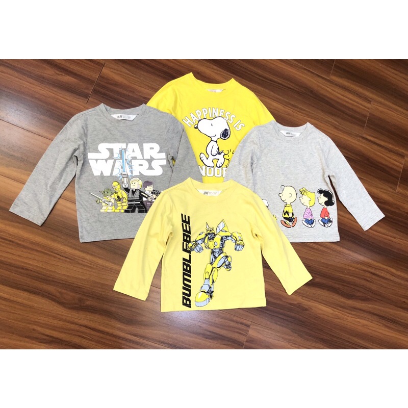 Áo dài tay bé trai từ 1-12 tuổi