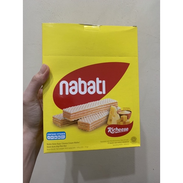 Bánh kem xốp Phô Mai Nabati Richeese 320gr