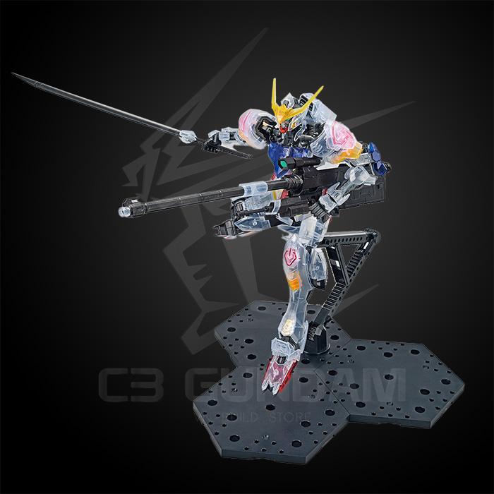 [BANDAI] MG 1/100 THE GUNDAM BASE LIMITED GUNDAM BARBATOS (CLEAR COLOR) ĐỒ CHƠI MÔ HÌNH LẮP RÁP GUNPLA CHÍNH HÃNG NHẬT