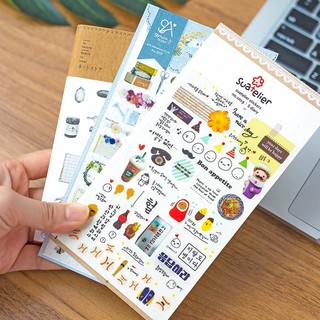 Hình dán trang trí Suatelier sticker ( link 1)