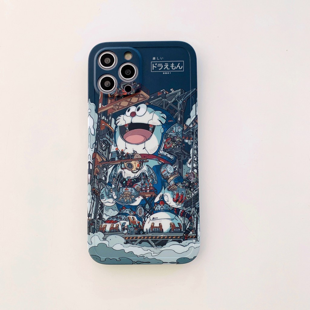 Ốp điện thoại mềm họa tiết hoạt hình Doraemon cho iPhone12 7/8/se2 7plus/8plus x/xs xsmax 11 11pro11promax 1212mini