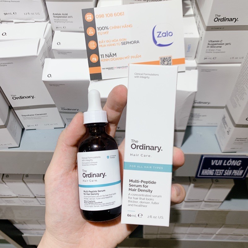 Tinh chất dưỡng & phục hồi tóc The Ordinary / Multi-Peptide Serum for Hair Density