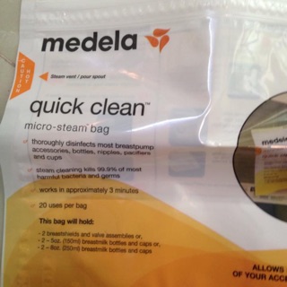 Túi tiệt trùng Medela