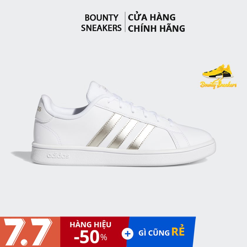 Giày Adidas Grand Court Base sneaker thể thao nam nữ trắng EE7874 - Hàng Chính Hãng - Bounty Sneakers