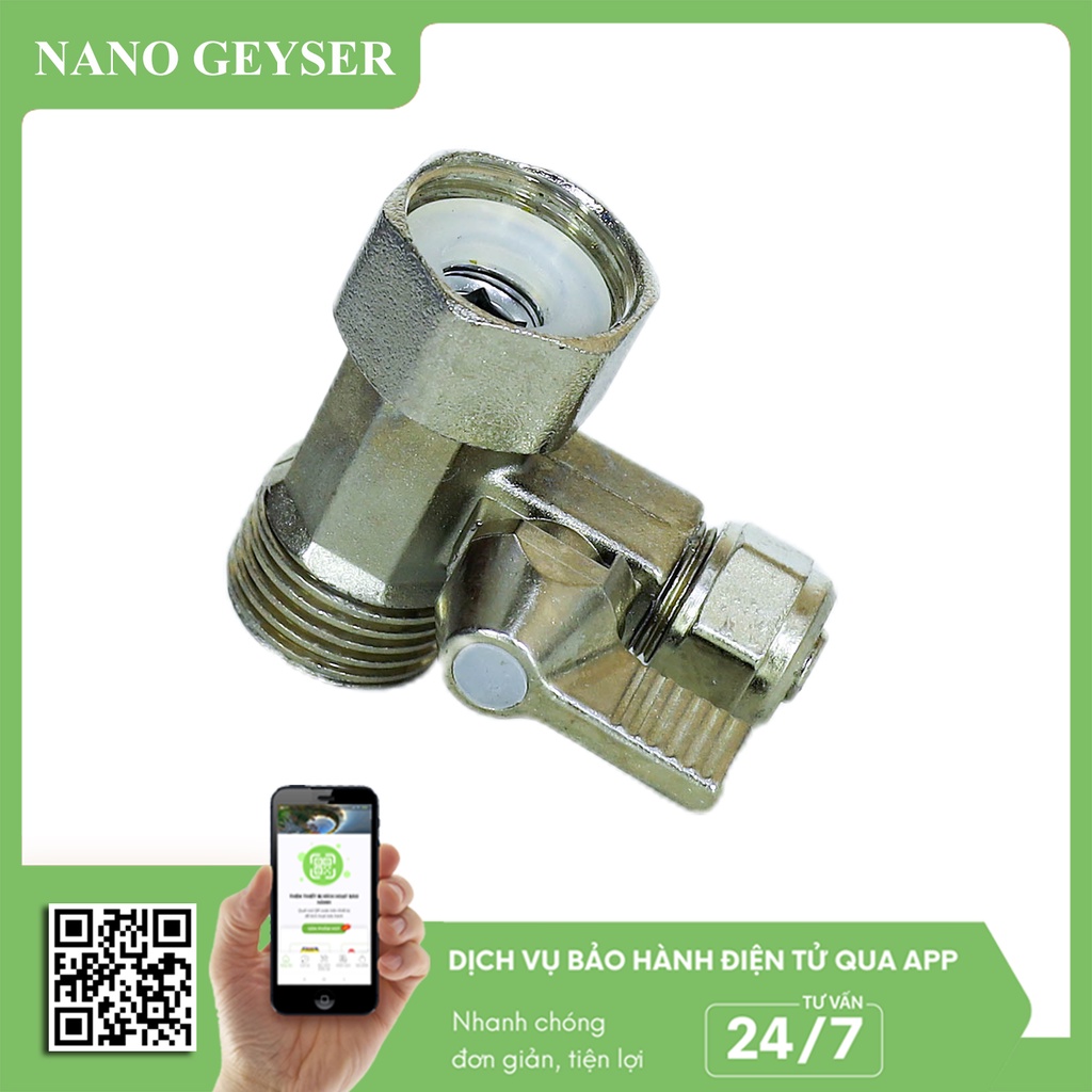 Khẩu khoá máy lọc nước Nano Geyser