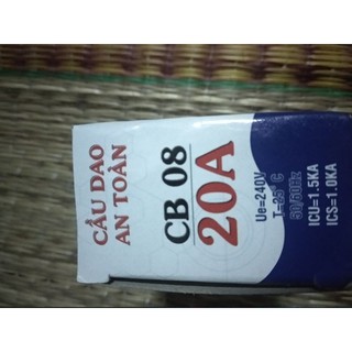 Cầu dao an toàn CB 08 ( Cóc) 20A