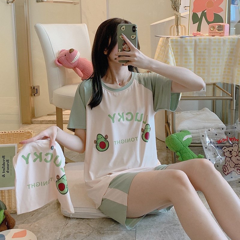 Đồ bộ nữ cộc tay mặc nhà thời trang mới nhất