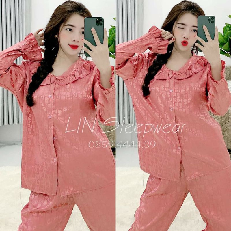 PIJAMA ĐỒ BỘ CAO CẤP CHẤT LỤA GẤM CỰC XỊN MẪU THIẾT KẾ ĐỘC QUYỀN - SHOP DƯƠNG XUÂN