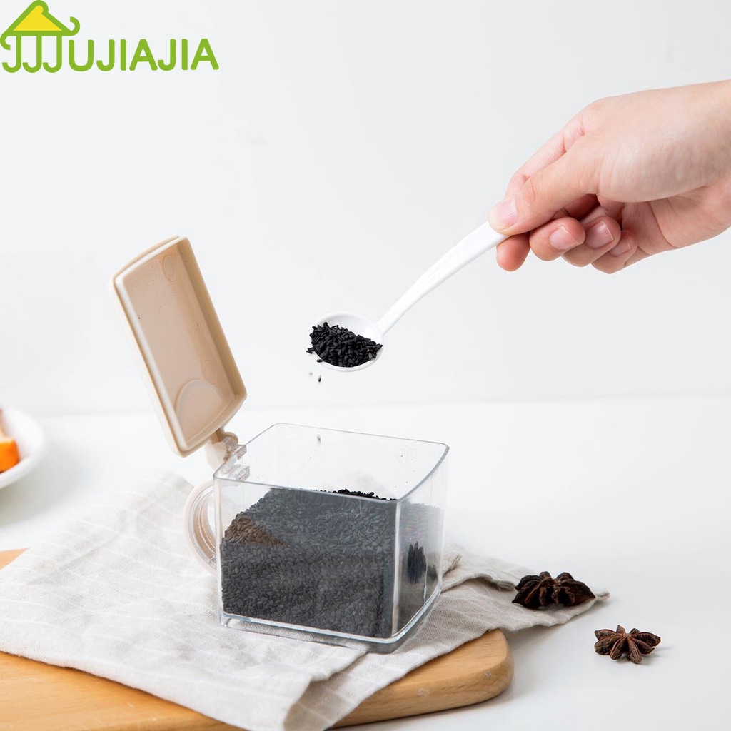 Bộ Hộp Nhựa JUJIAJIA Đựng Gia Vị Có Ngăn Kéo Tiện Lợi