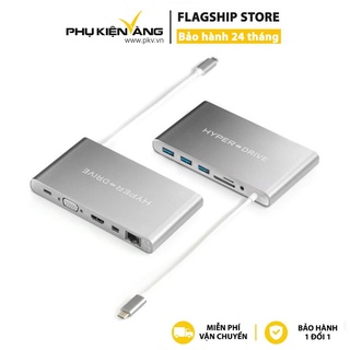 Cổng chuyển hyperdrive ultimate usb-c hub for macbook, pc & devices 11port - gn30 - phân phối chính hãng