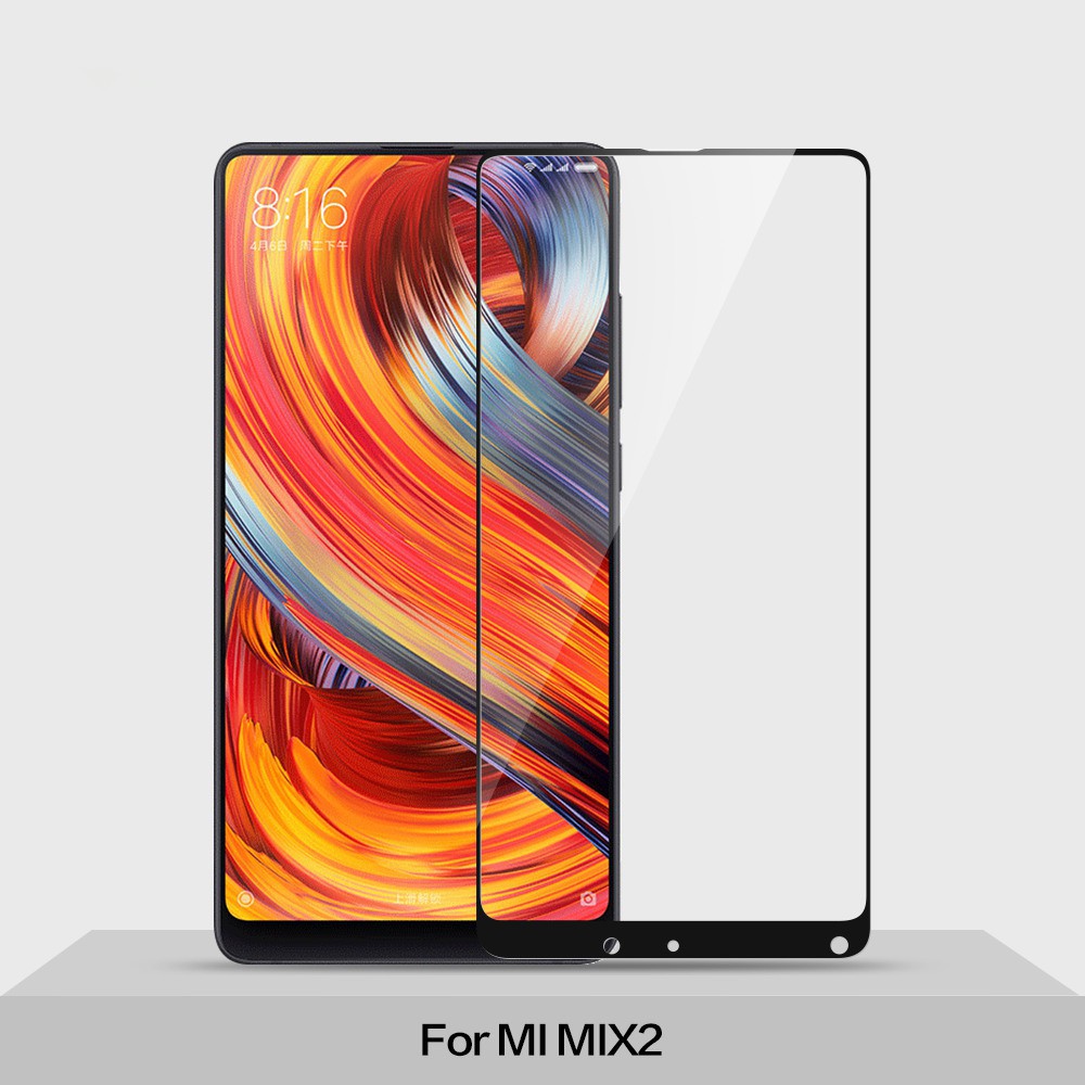 Kính cường lực độ cứng 9H bao phủ toàn diện cho Xiaomi Mi Mix 2 / Xiaomi Mi Mix 2S và phụ kiện