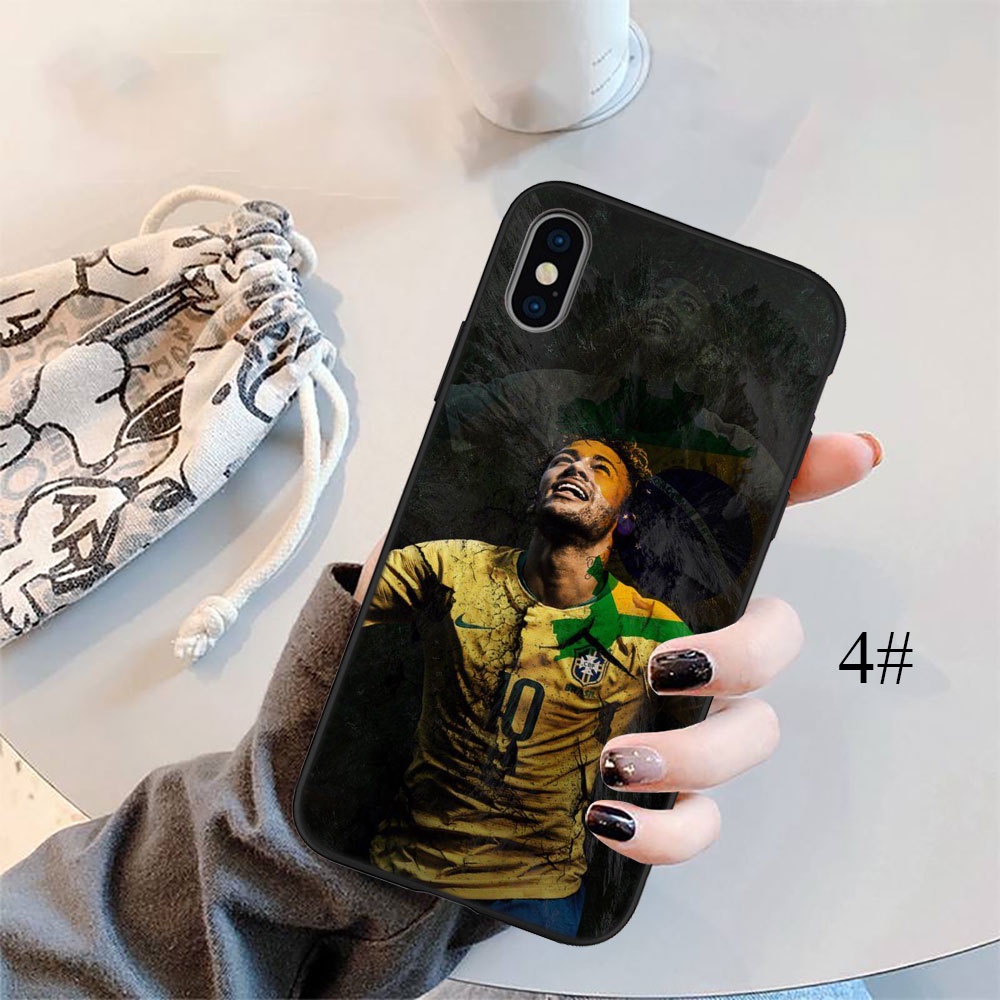 Ốp Điện Thoại Silicon Mềm Hình Ne107 Neymar Jr Cho Iphone 5 5s 6 6s 7 8 11 Pro Max Plus Se Xr