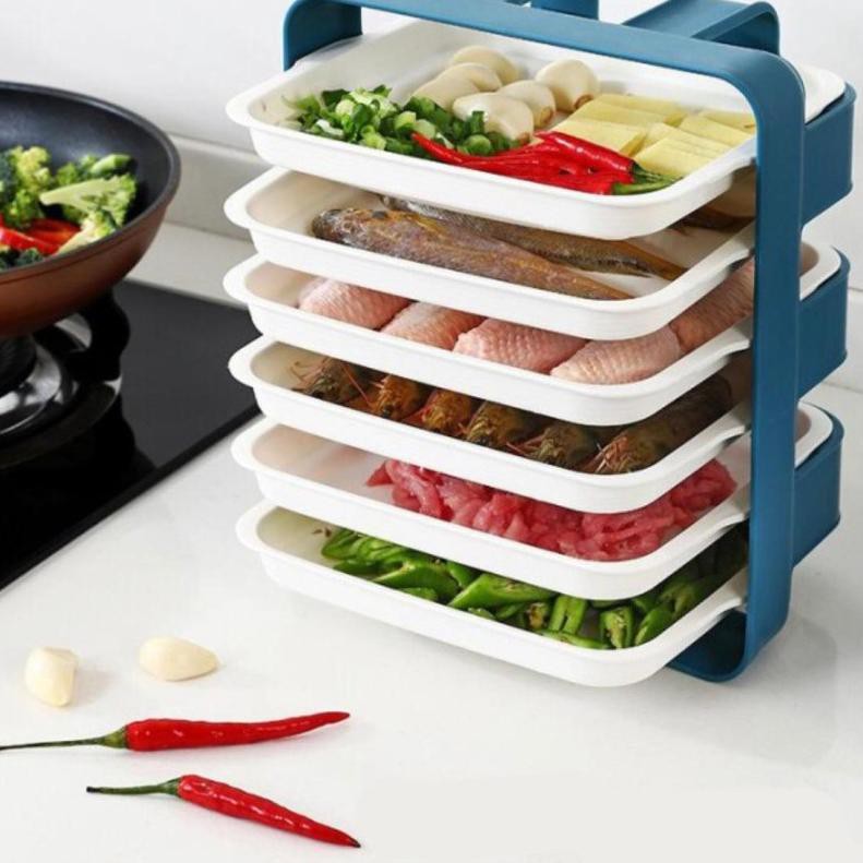 Kệ Đựng Rau Củ 6 Tầng Tiện Dụng Cho Nhà Bếp | BigBuy360 - bigbuy360.vn