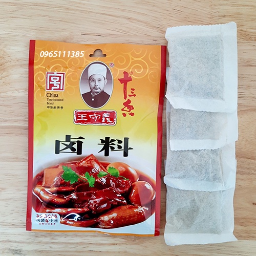 Gia vị kho/hấp thịt thảo mộc 24g - 4 túi lọc sẵn dùng