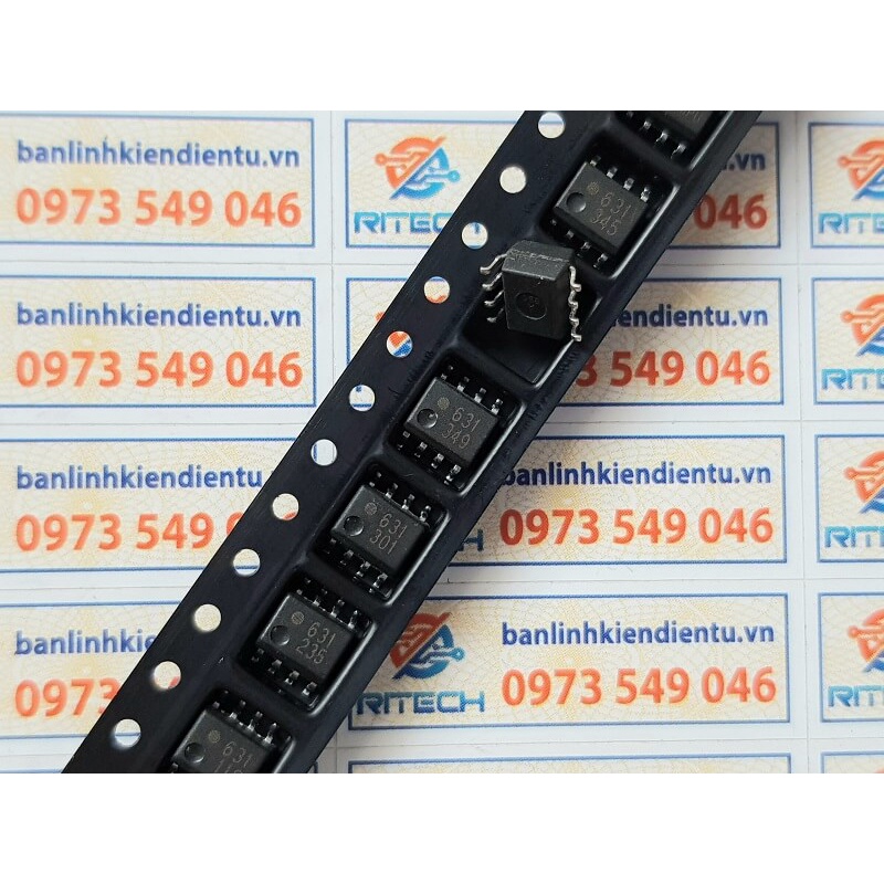 [Combo 3 chiếc] HCPL-0631 0631 Opto chuyên dụng SOP-8